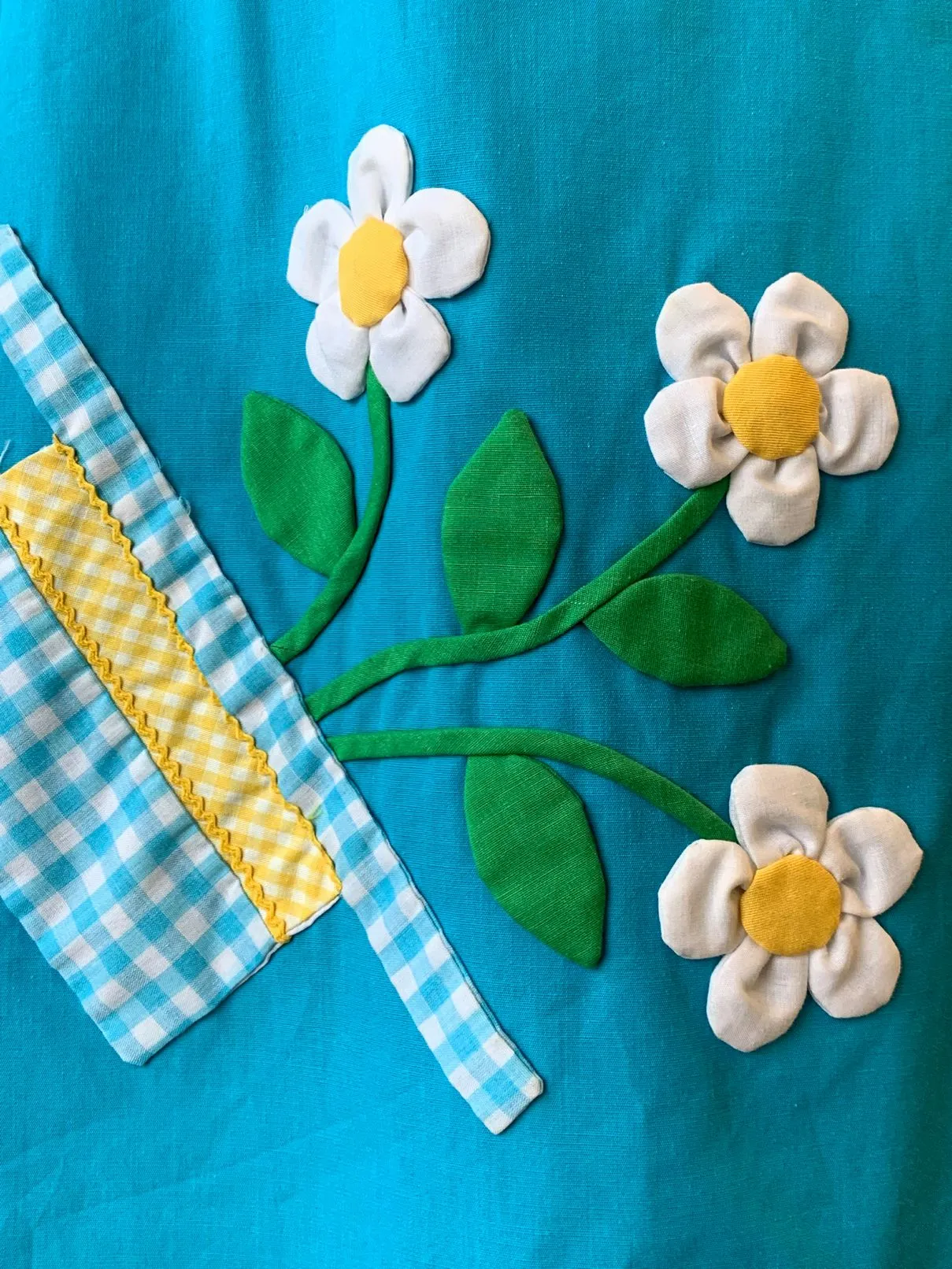 1970s Daisy Wrap Skirt