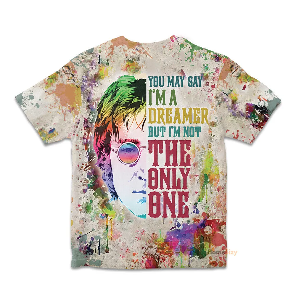 3D John Lennon Custom Kid Tshirt QT207388Hf