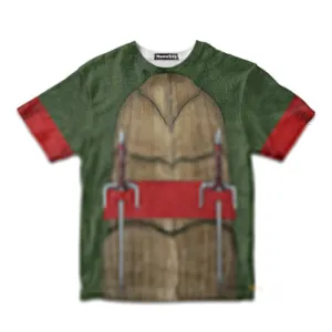 3D Raphael Raph TMNT Custom Cosplay Costume Kid Tshirt QT209326Hf