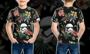 3D Star Wars Custom Cosplay Short Sleeve Shirt Kid Tshirt QT206102