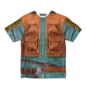 3D Star Wars Greedo Custom Cosplay Costume Kid Tshirt QT210296Hf