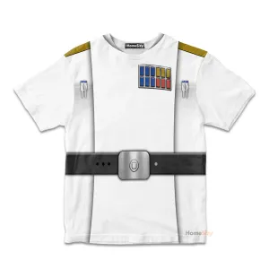 3D SW Grand Admiral Uniform Custom Cosplay Costume Kid Tshirt QT210375Hc