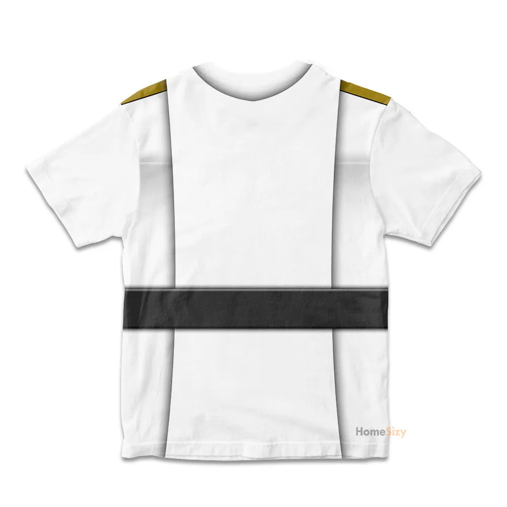 3D SW Grand Admiral Uniform Custom Cosplay Costume Kid Tshirt QT210375Hc