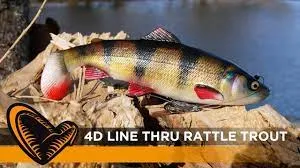 4D Line Thru Rattle Trout - BIG PIKE PROMO
