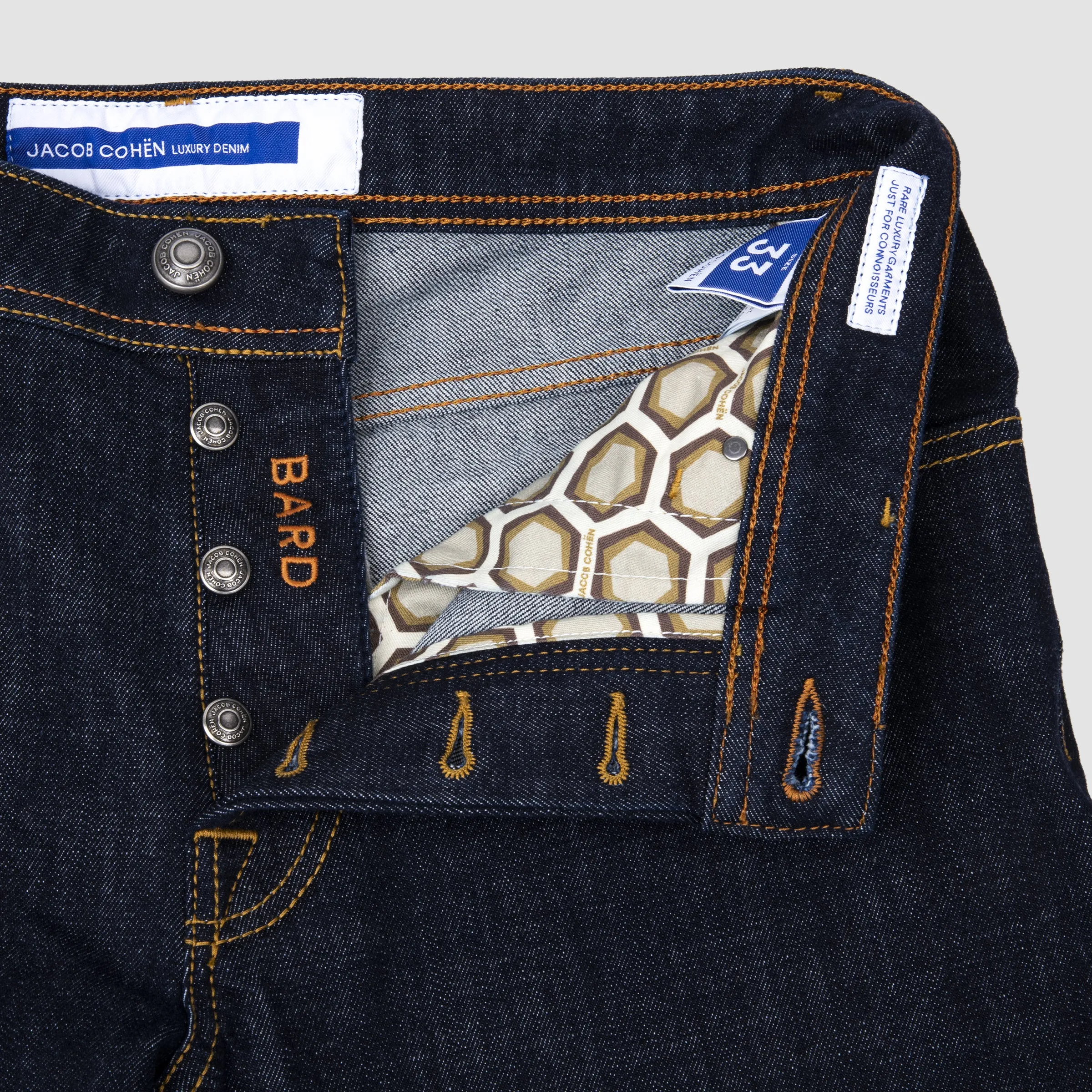 5 Pocket Denim Bard Fit Rinse Dark Blue