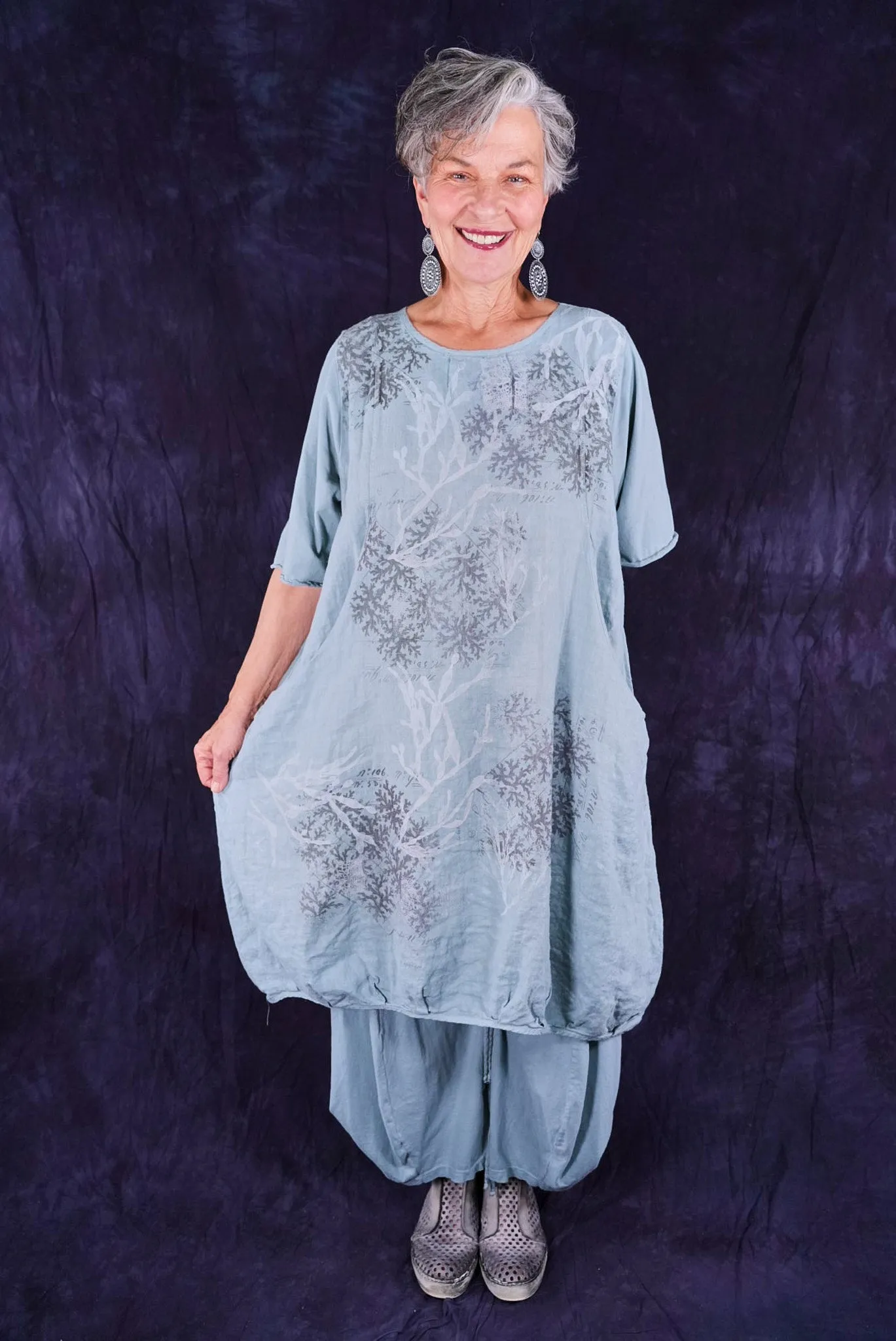 7256 Frenchtown Studio Dress Early Sky-P