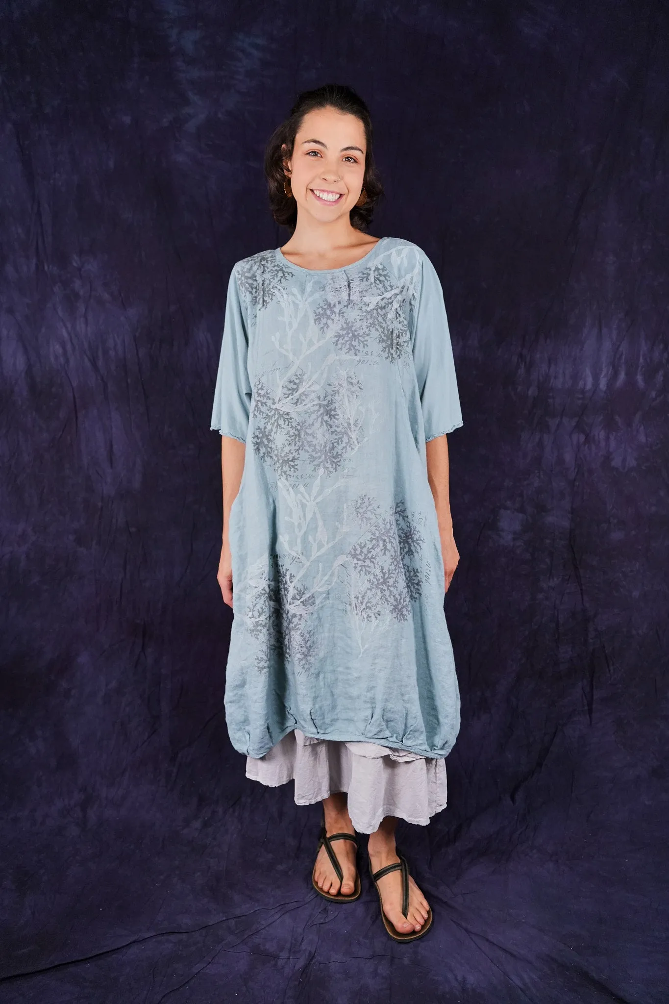7256 Frenchtown Studio Dress Early Sky-P