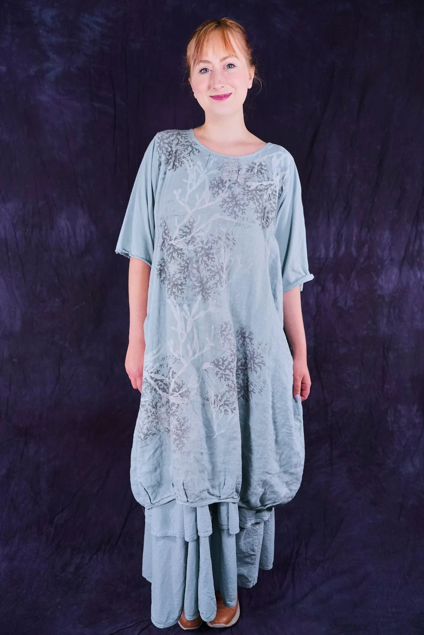 7256 Frenchtown Studio Dress Early Sky-P