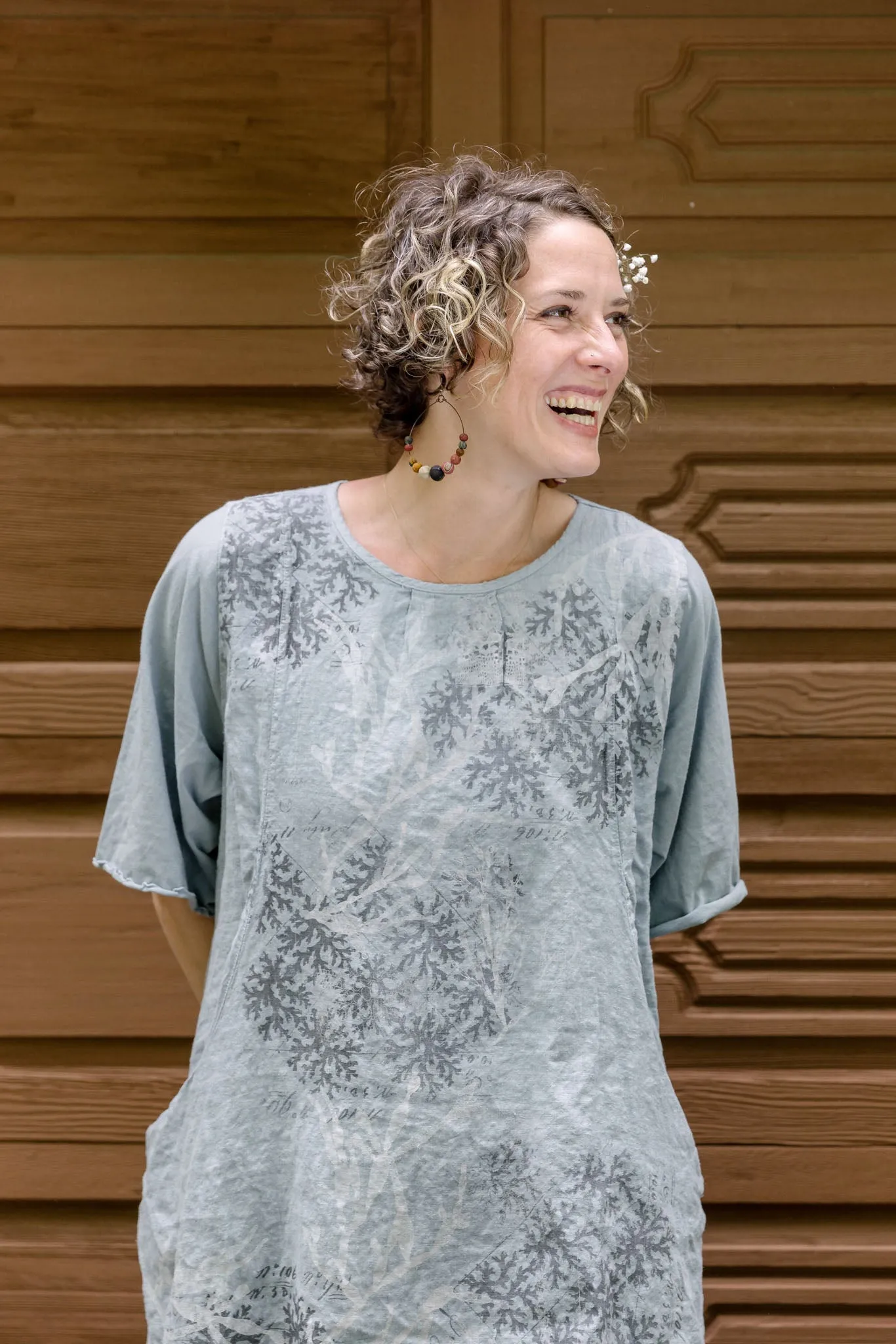 7256 Frenchtown Studio Dress Early Sky-P