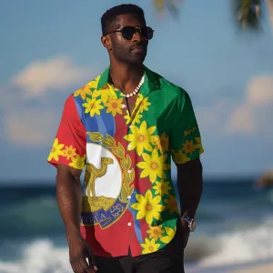 Afro Eritrea New Year Personalized Hawaiian Shirt Enkutatash Adey Abeba Flower Art LT9