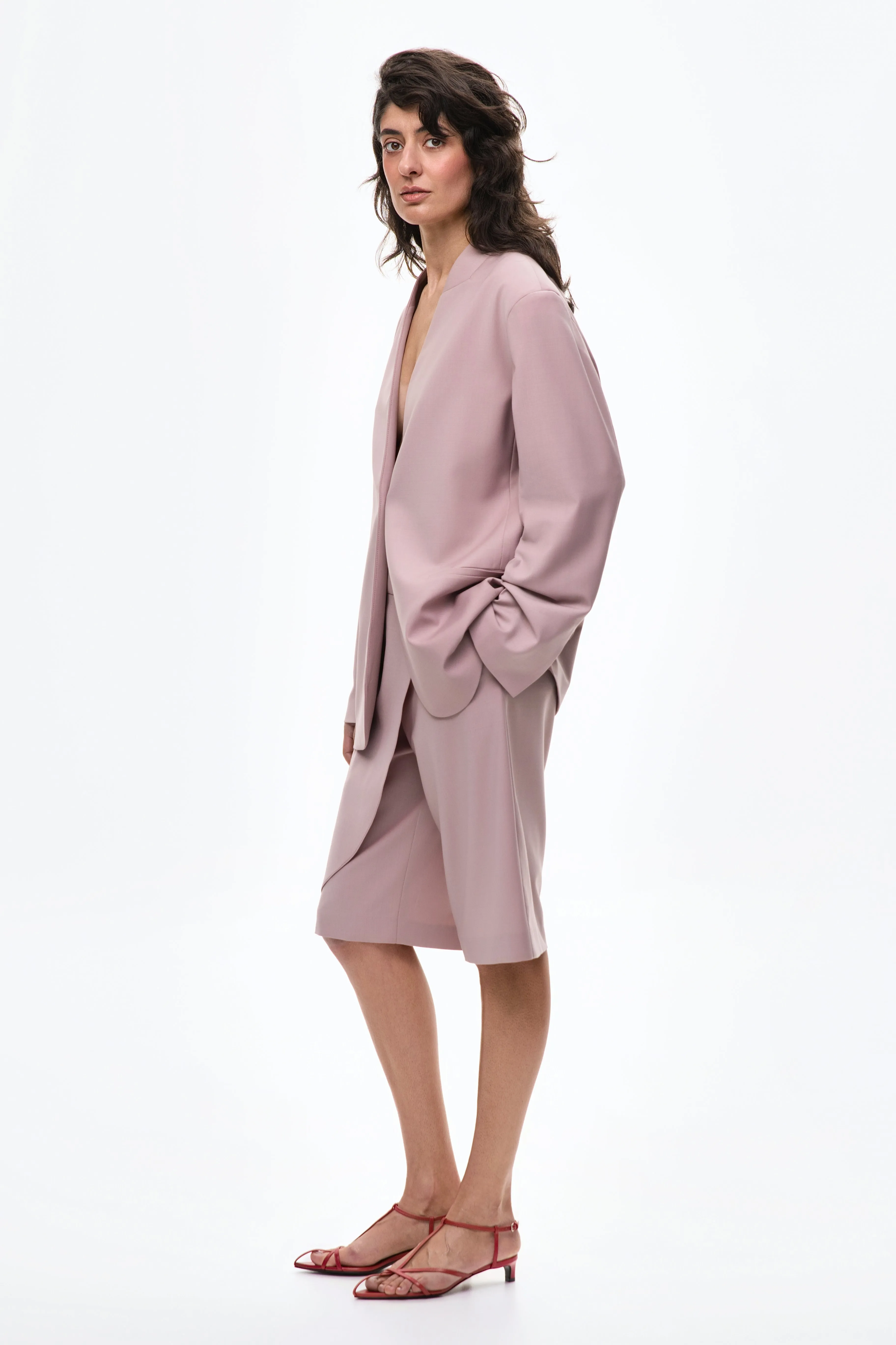 Alba Jacket in Blush