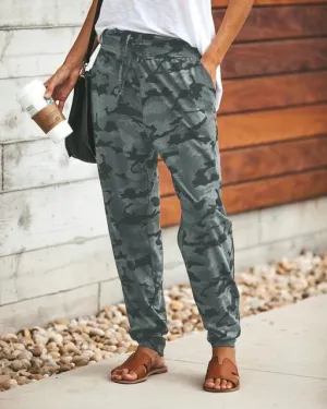 Alex - Camouflage harem pants with low crotch