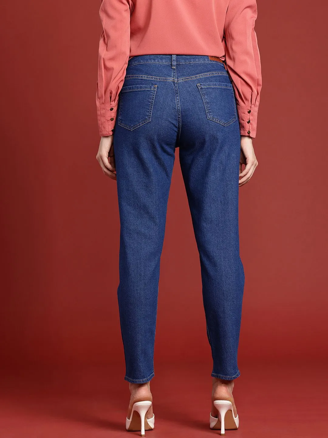 all about you Women Mom Fit Stretchable Jeans