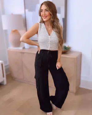 Along The Way Striped Sweater Vest- 2 COLORS