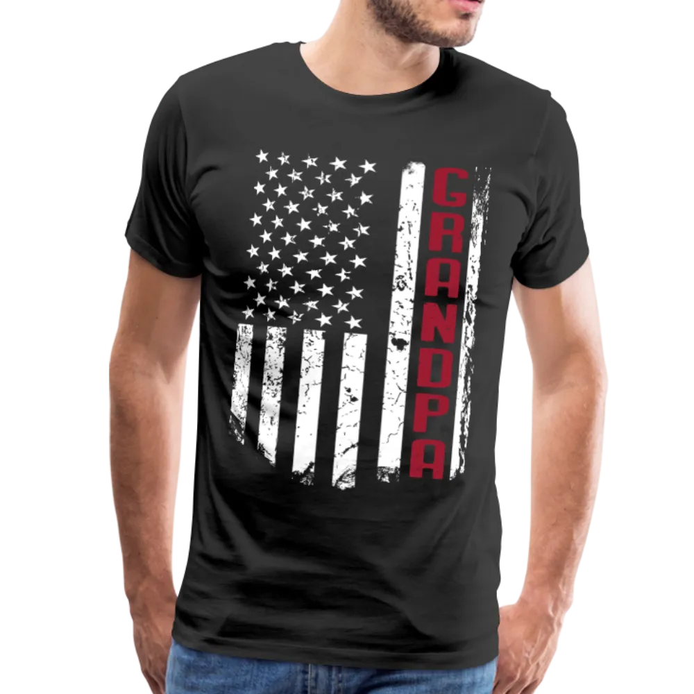 American Grandpa Men's Premium T-Shirt (CK1236)