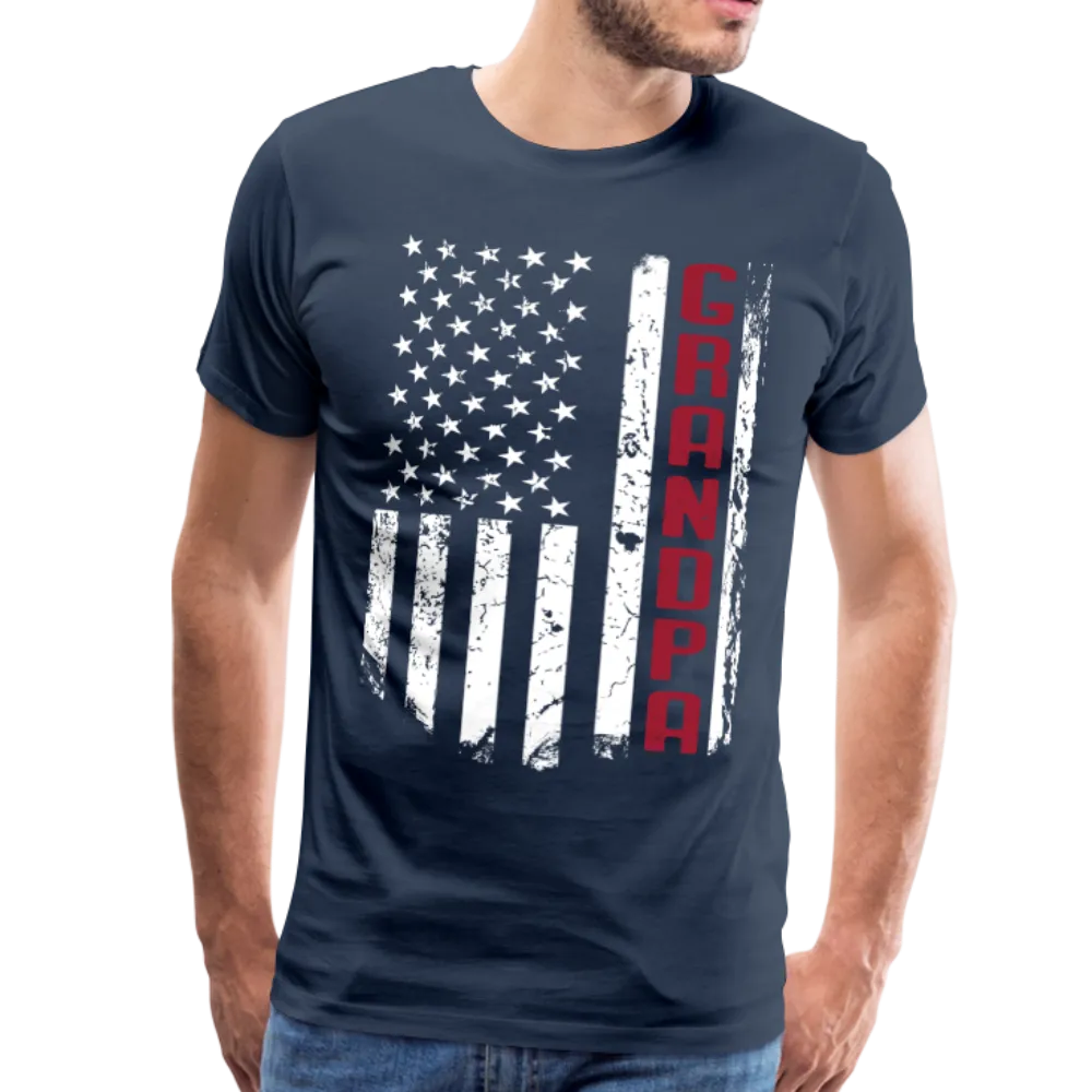 American Grandpa Men's Premium T-Shirt (CK1236)