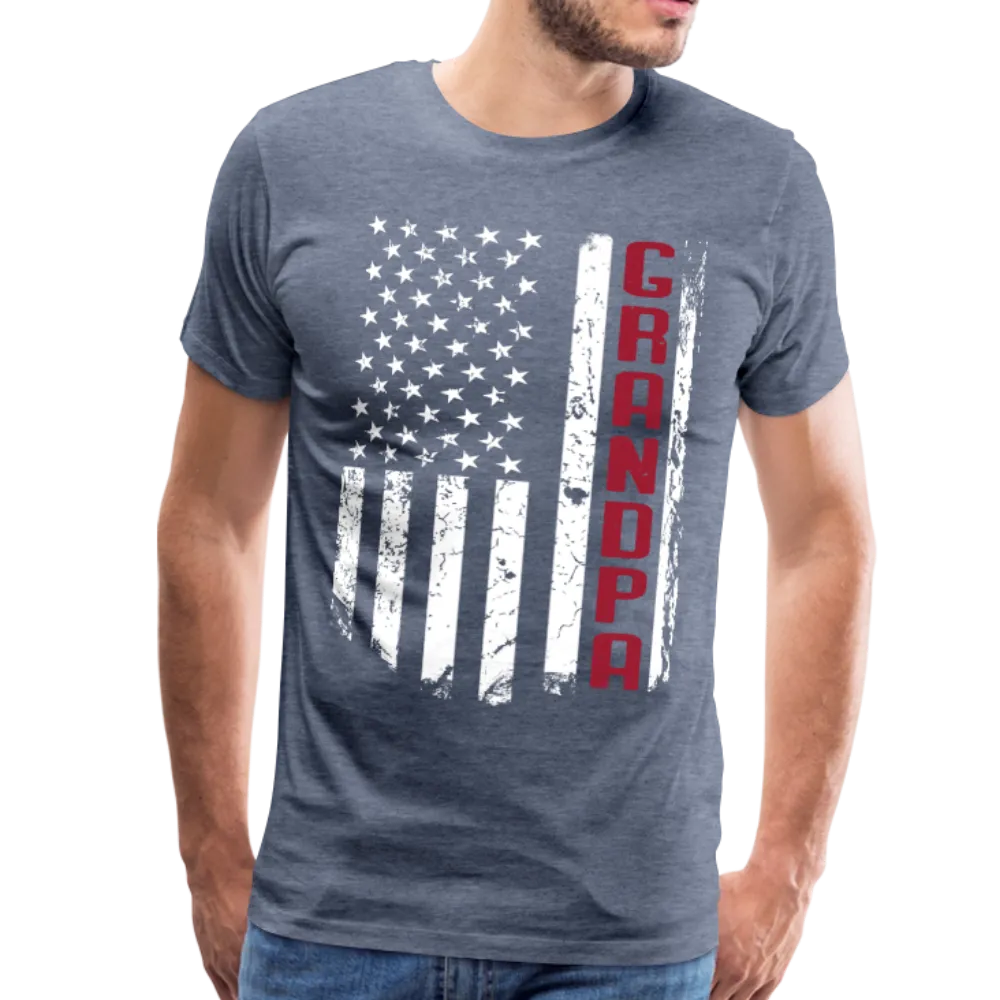 American Grandpa Men's Premium T-Shirt (CK1236)