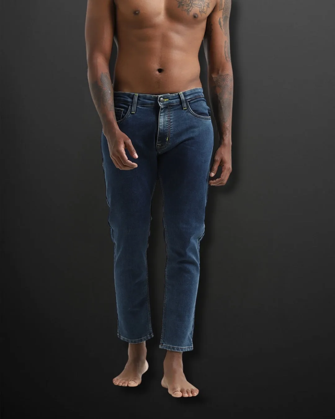 ANKLE FIT JEANS
