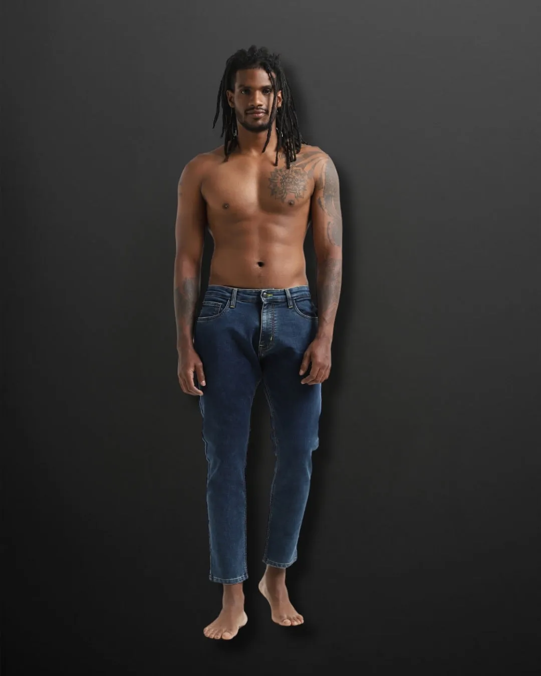 ANKLE FIT JEANS