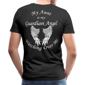 Aunt Guardian Angel Men's Premium T-Shirt (CK1474U)