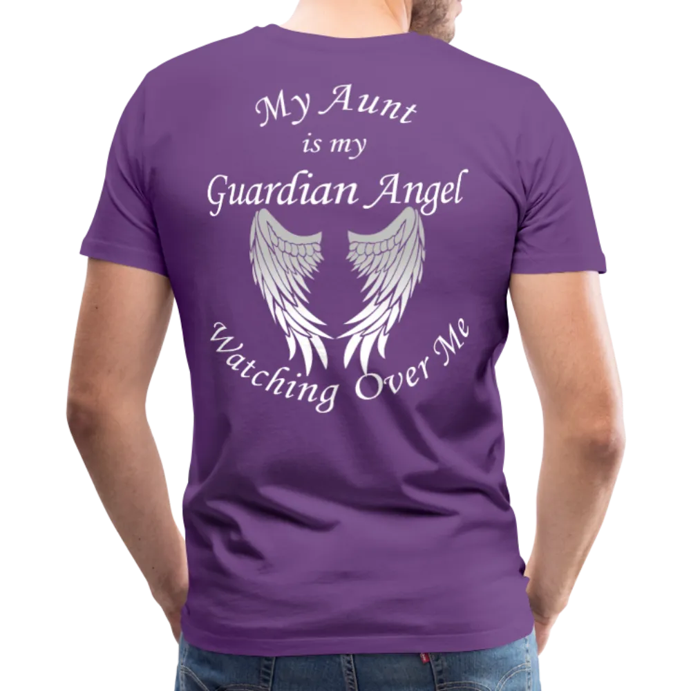 Aunt Guardian Angel Men's Premium T-Shirt (CK1474U)