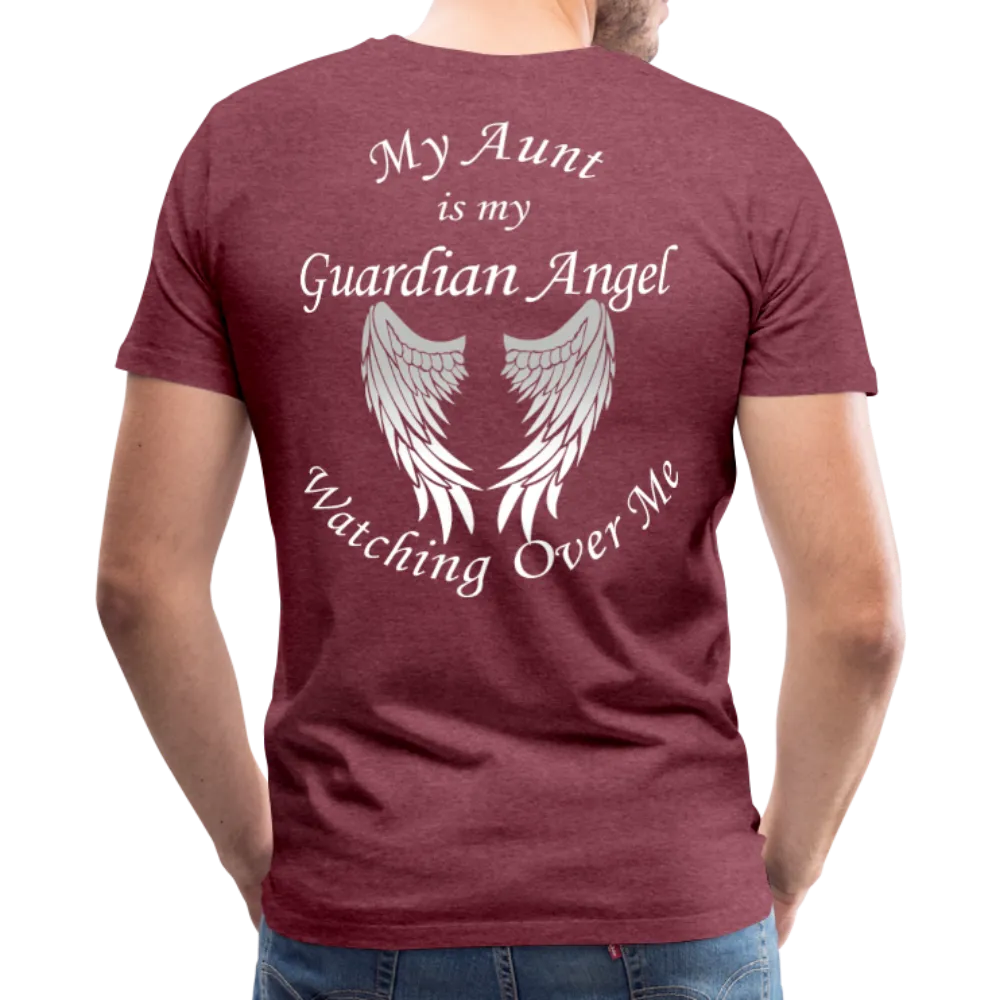 Aunt Guardian Angel Men's Premium T-Shirt (CK1474U)