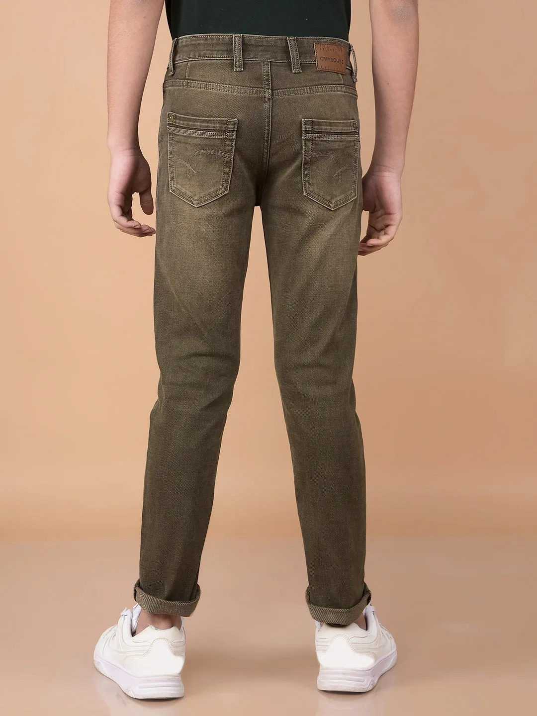 Beige Jeans