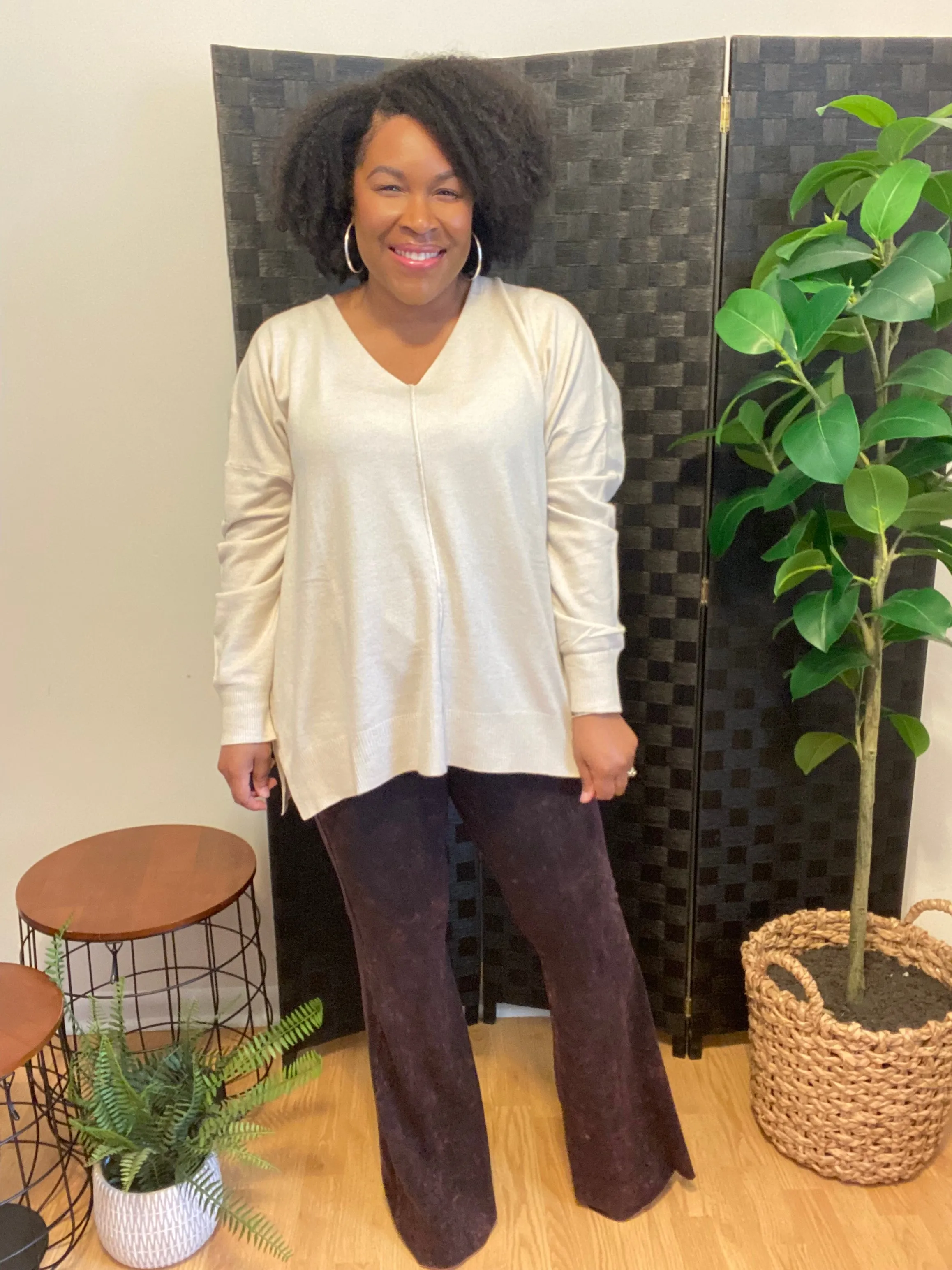 Beige Super Soft Sweater