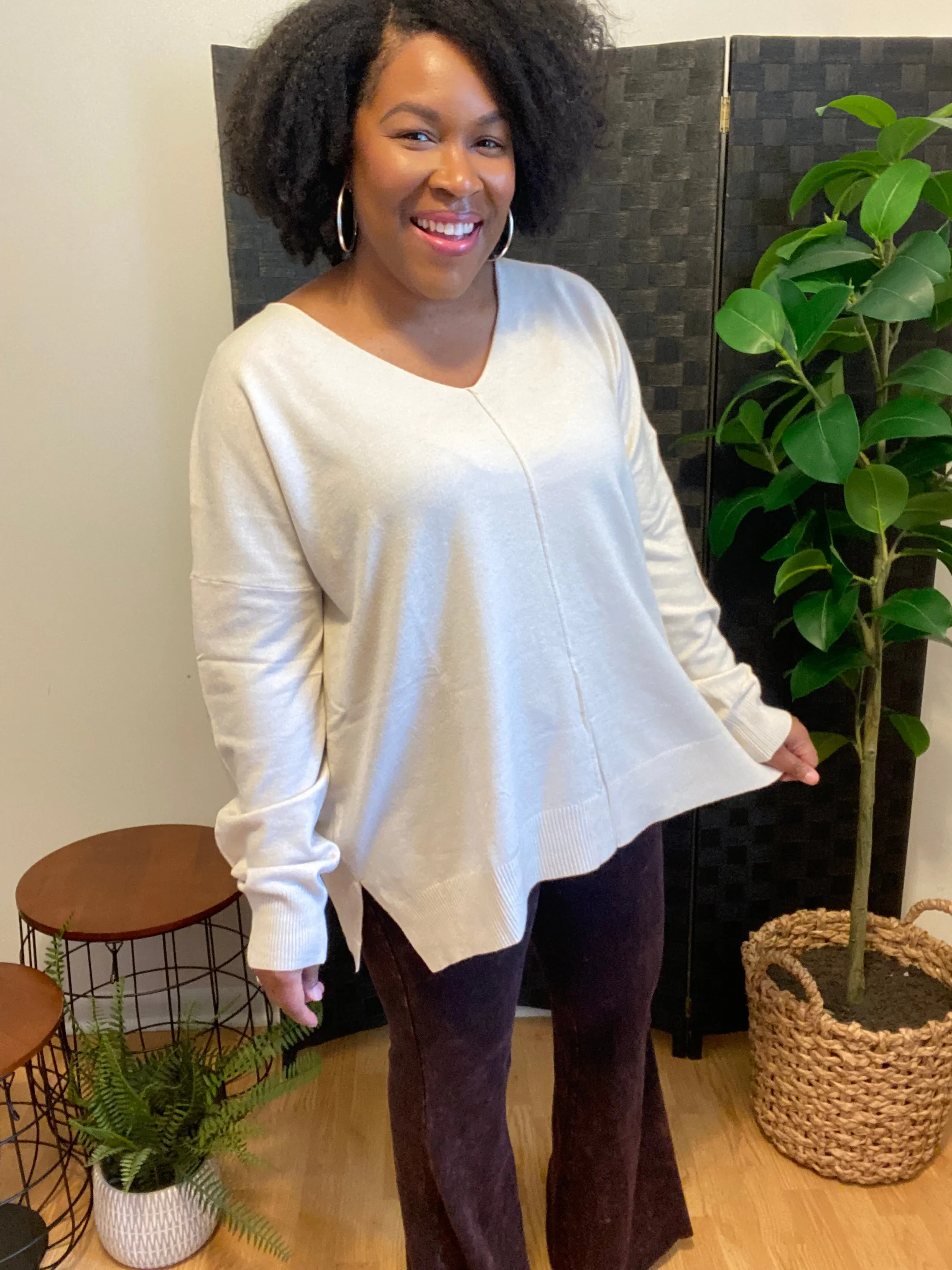 Beige Super Soft Sweater