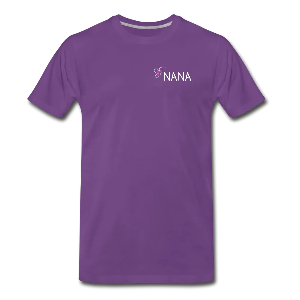 Being a Nana Makes My Life Complete Men's Premium T-Shirt (CK1537U)