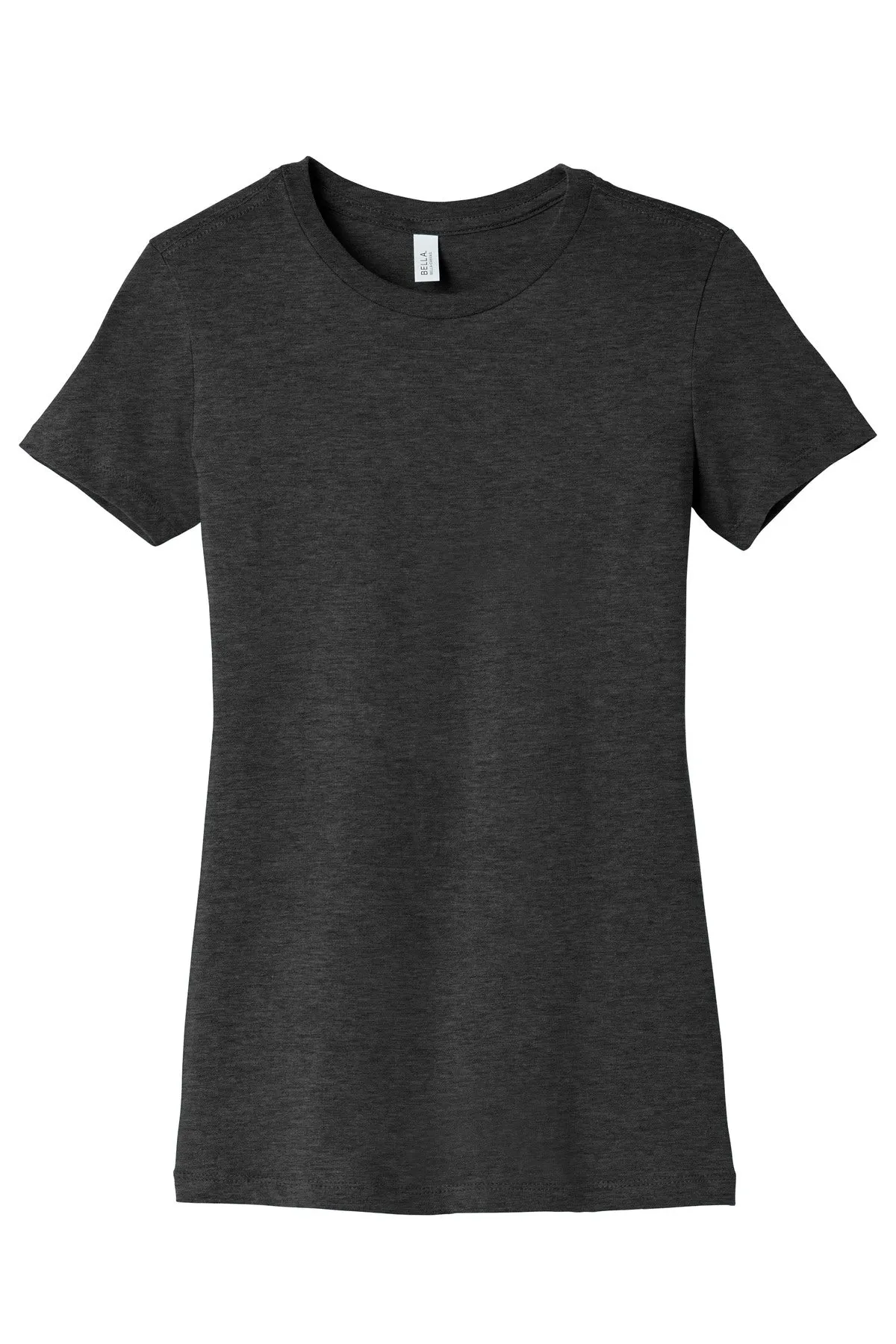 BELLA CANVAS  Women's Slim Fit Tee. BC6004 Black Heather