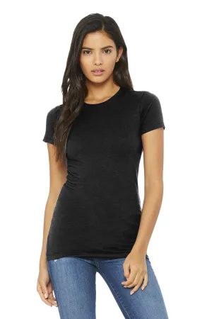 BELLA CANVAS  Women's Slim Fit Tee. BC6004 Black Heather