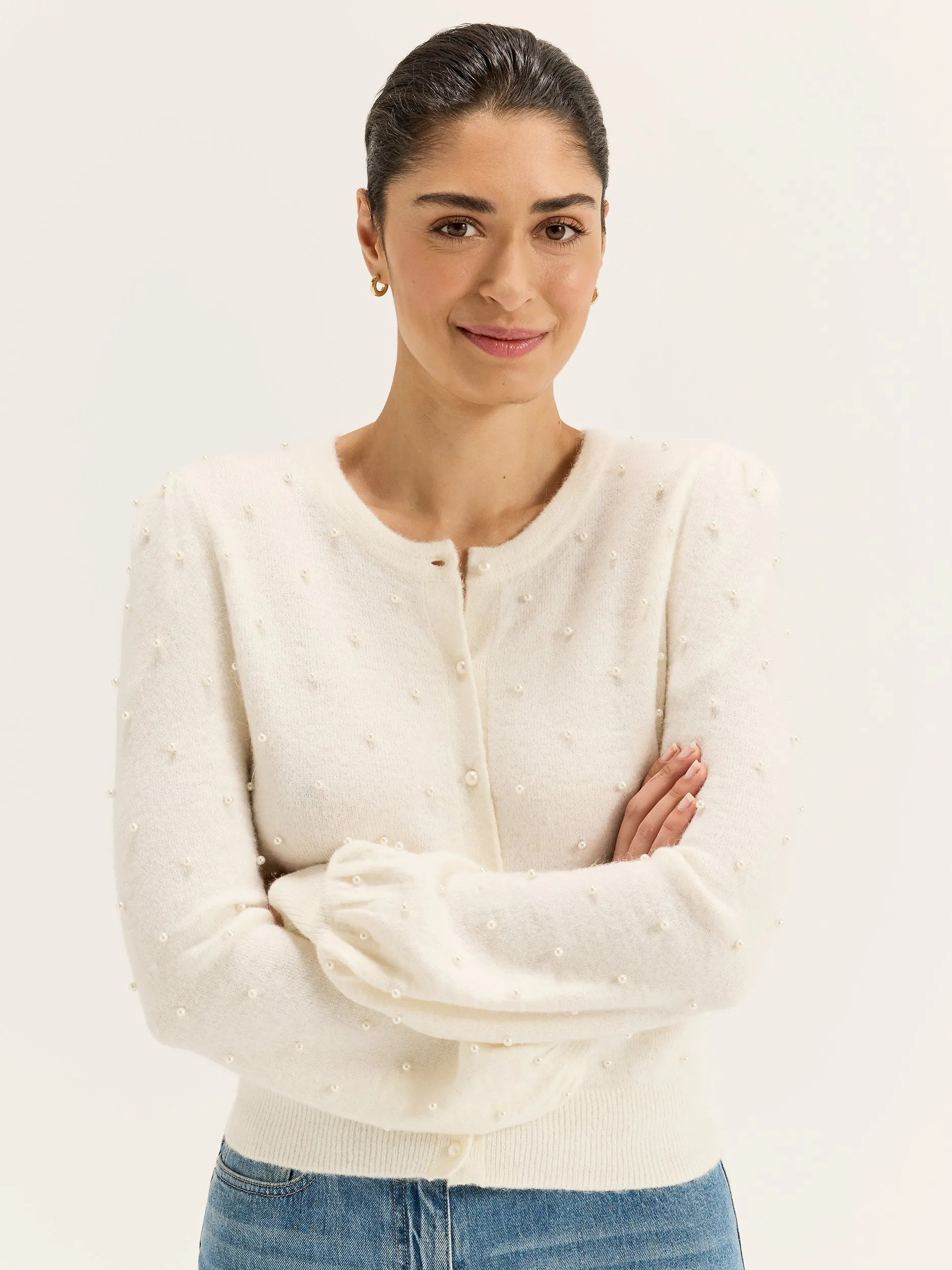 Bella Pearl Cardigan