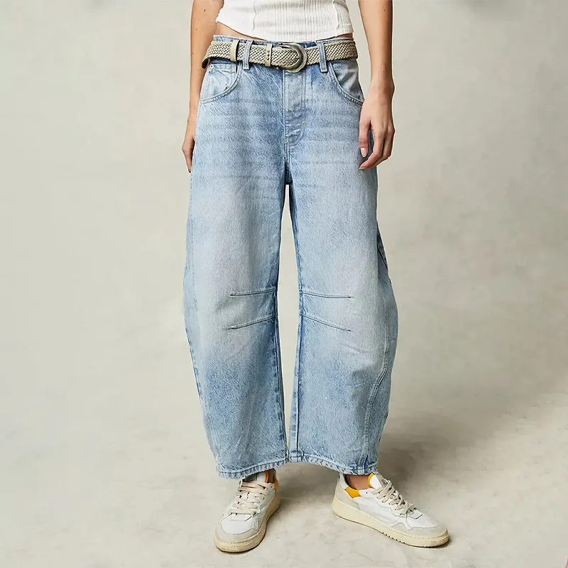 Bella - Wide-leg comfort jeans