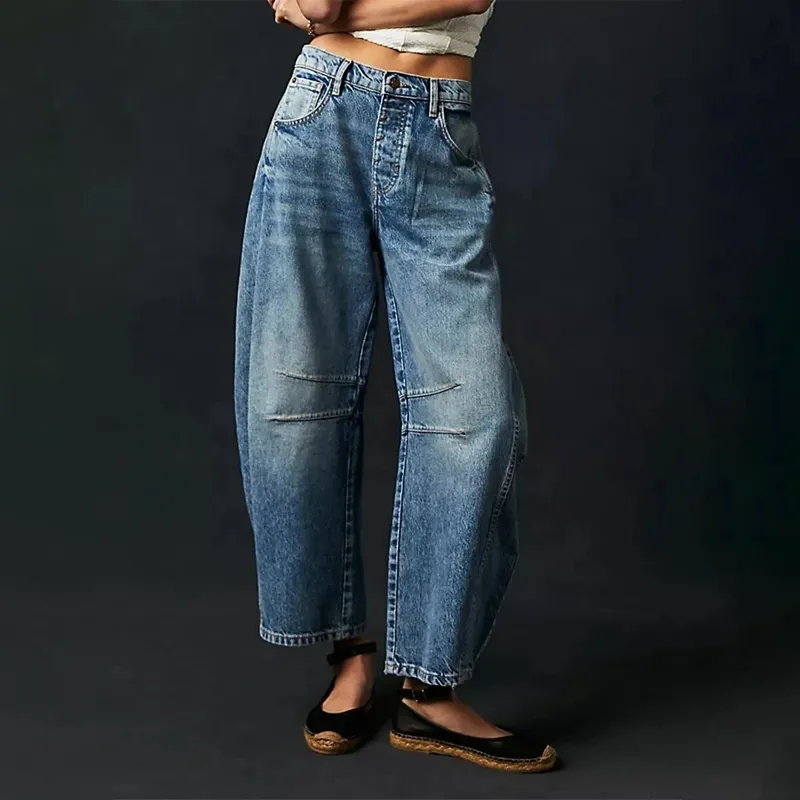 Bella - Wide-leg comfort jeans