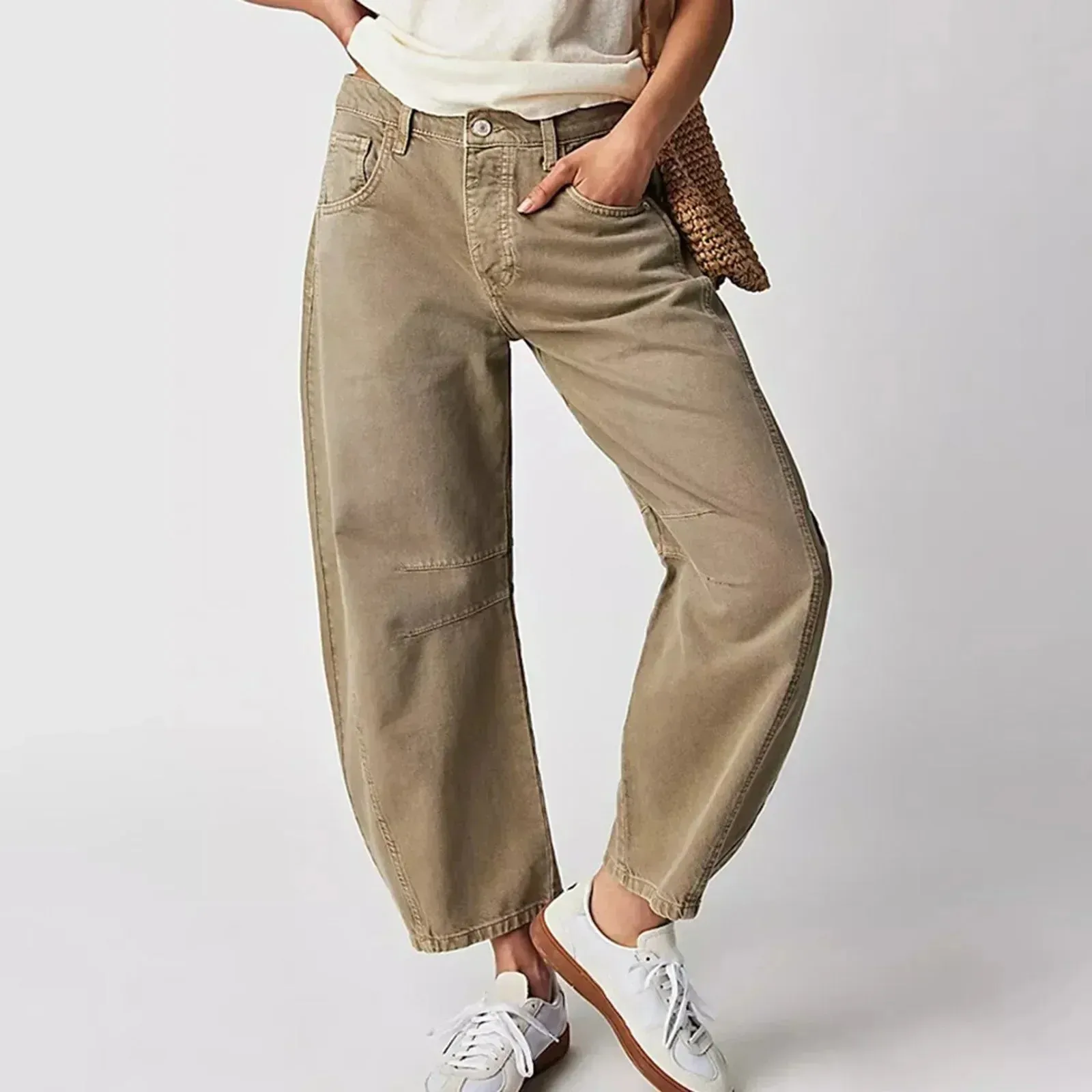 Bella - Wide-leg comfort jeans