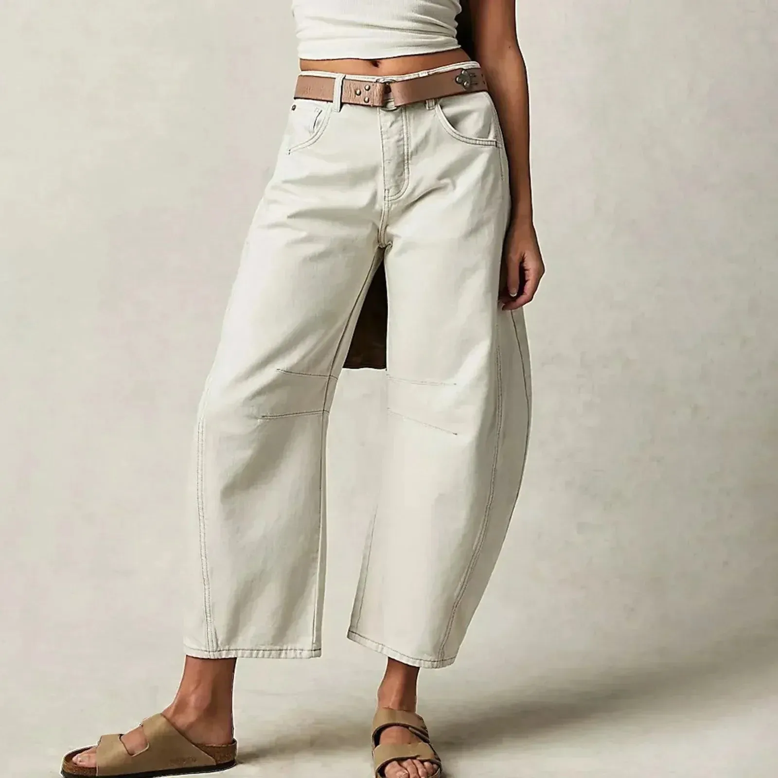 Bella - Wide-leg comfort jeans