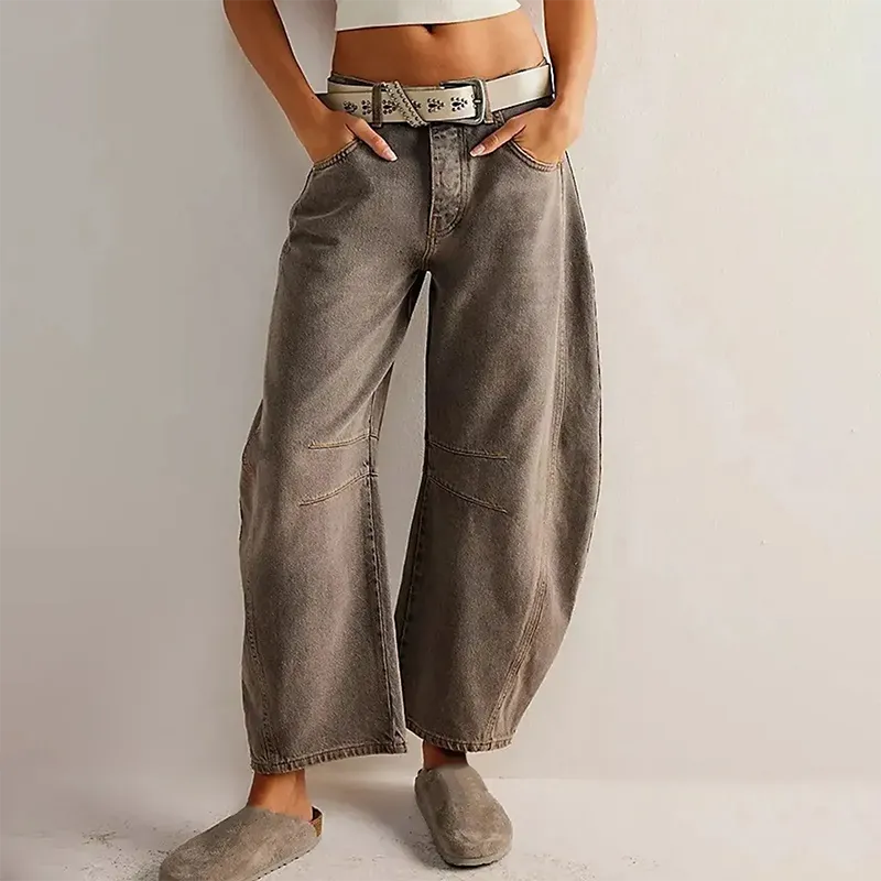 Bella - Wide-leg comfort jeans