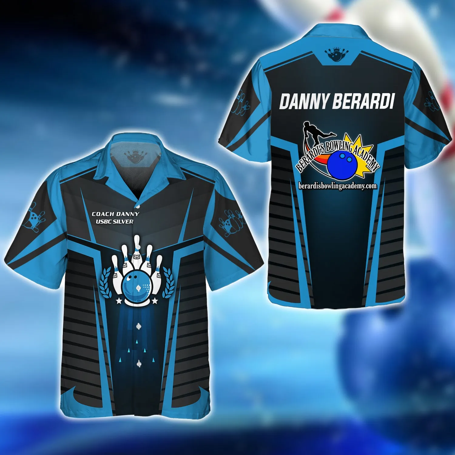 Berardi's Bowling Academy  Bowling Lane SP16 3D Shirt - QB95