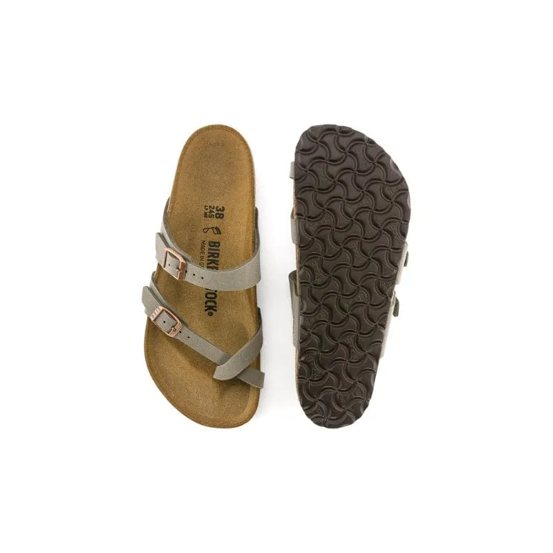 Birkenstock Womens Grey Mayari Birkibuc Sandal - 71071