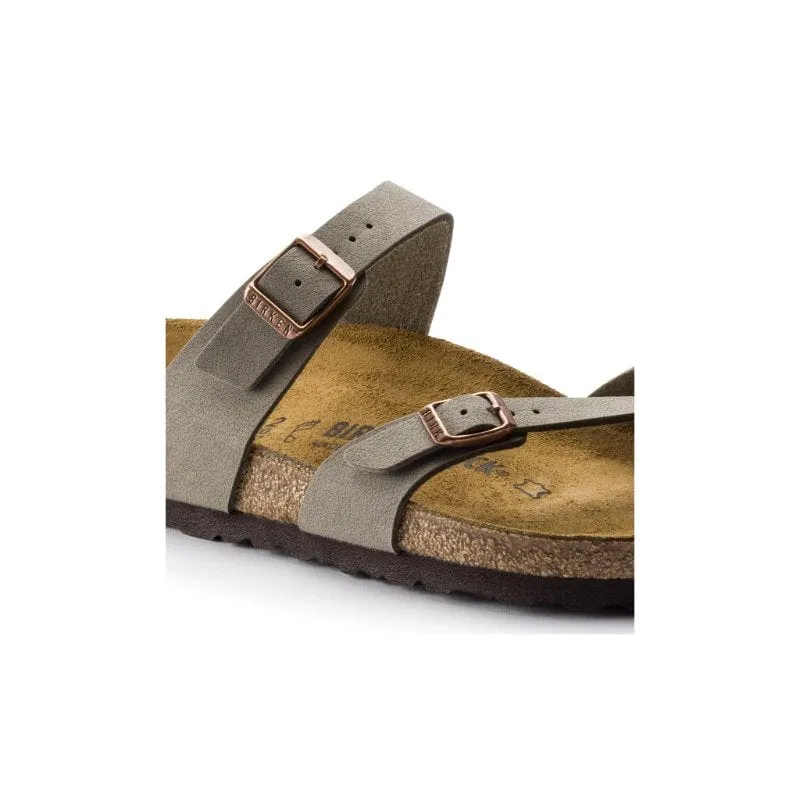 Birkenstock Womens Grey Mayari Birkibuc Sandal - 71071