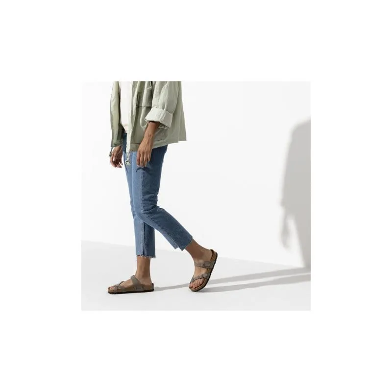 Birkenstock Womens Grey Mayari Birkibuc Sandal - 71071