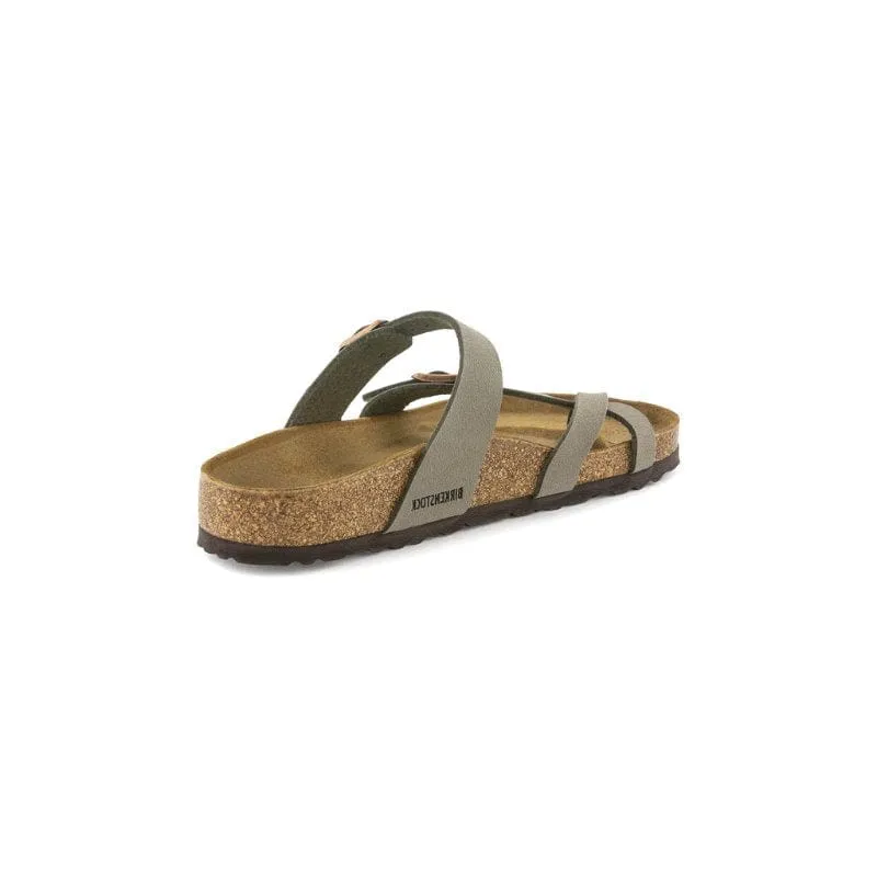 Birkenstock Womens Grey Mayari Birkibuc Sandal - 71071