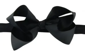 Black Bow Headband