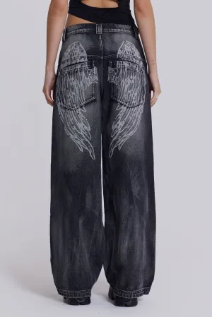 Black Ethereal Colossus Jeans