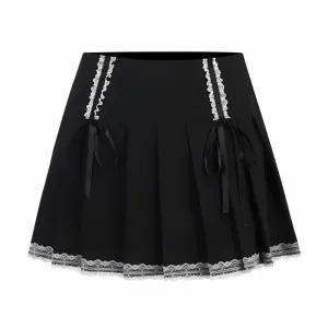 Black Goth Skirt
