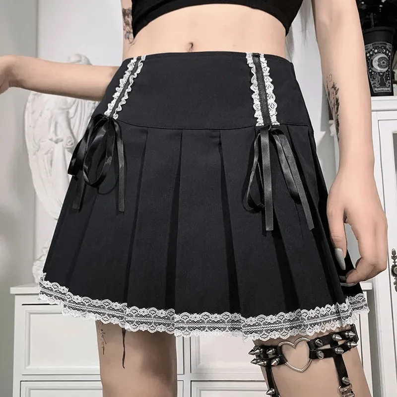 Black Goth Skirt