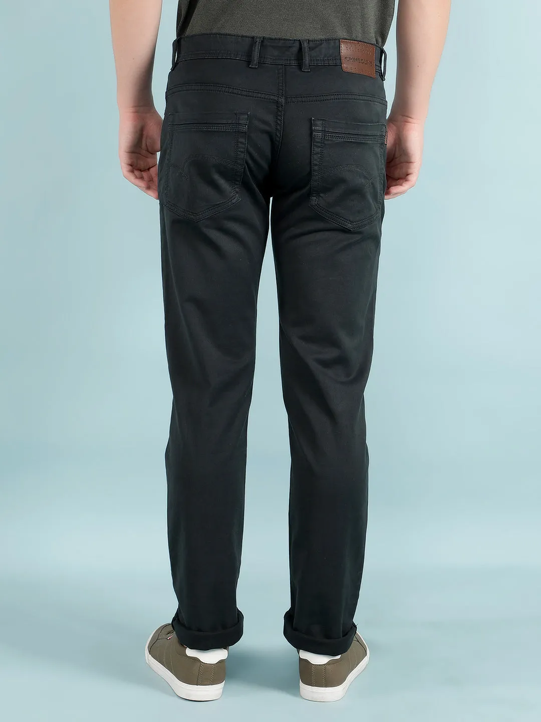 Black Stretchable Cotton Jeans