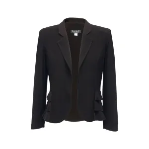 Blazer MUNICH uni ruffles