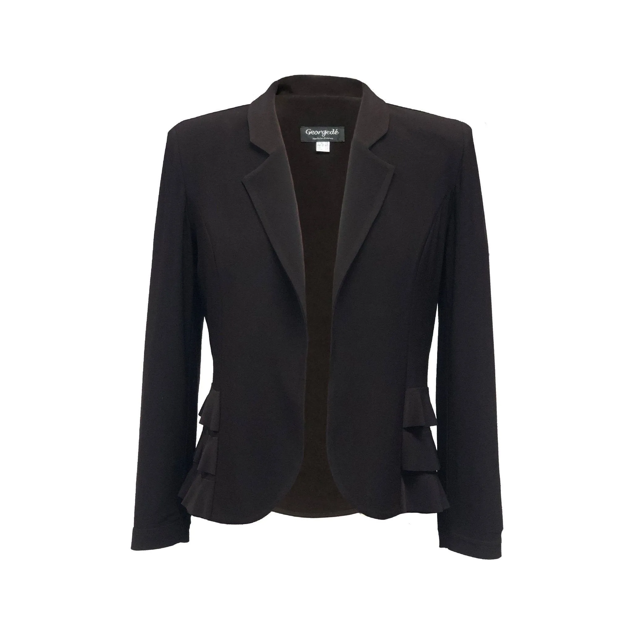 Blazer MUNICH uni ruffles